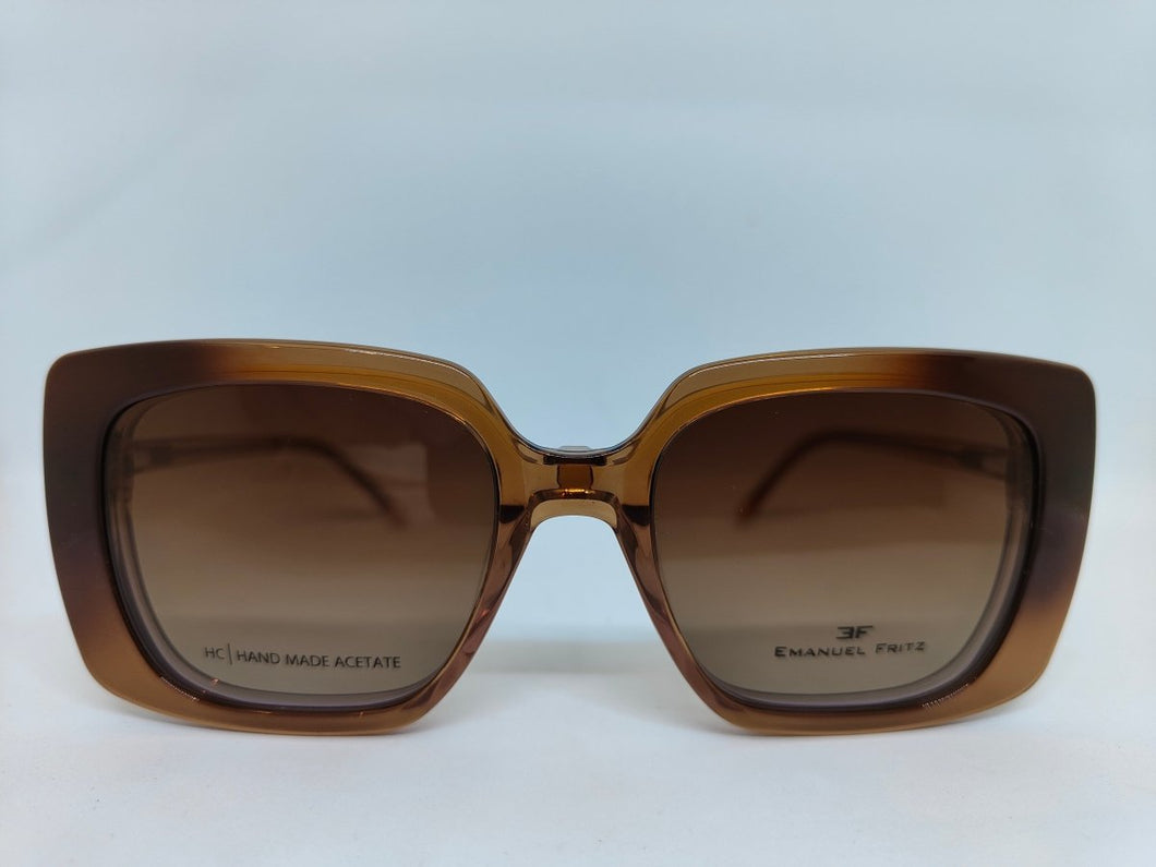 Gafa de Vista con Clip Solar Emanuel Fritz EFCS8019 - Optica Aguaviva