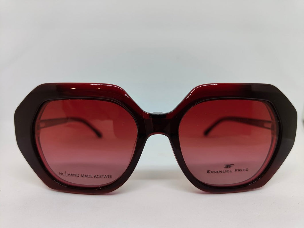 Gafa de Vista con Clip Solar Emanuel Fritz EFCS8020 - Optica Aguaviva