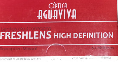 Lentillas FreshLens High Definition - Optica Aguaviva