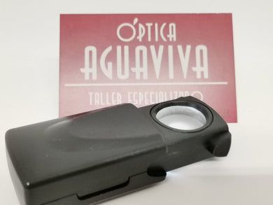Lupa de Bolsillo Con Luz 30X - Optica Aguaviva