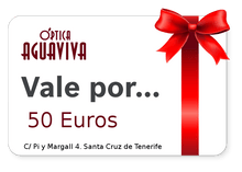 Tarjeta Regalo Óptica Aguaviva - Optica Aguaviva